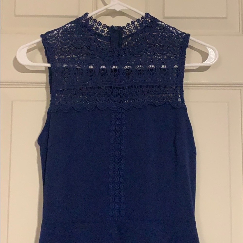 Blue dress